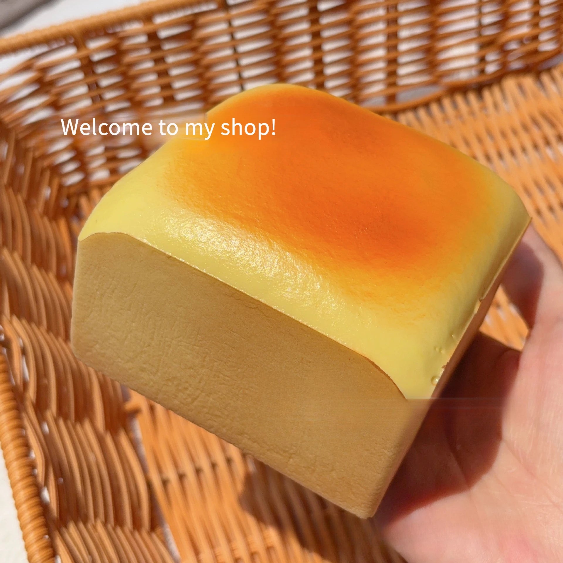 Soft Slow Rebound Butter Stick Squeezing toy Realistic Butter Sticks Decompression Fidget Toys