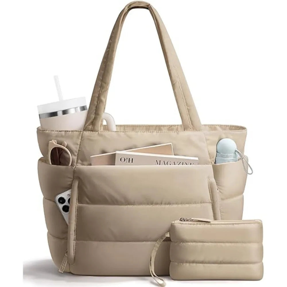 CarryAll Puffer Tote Bag