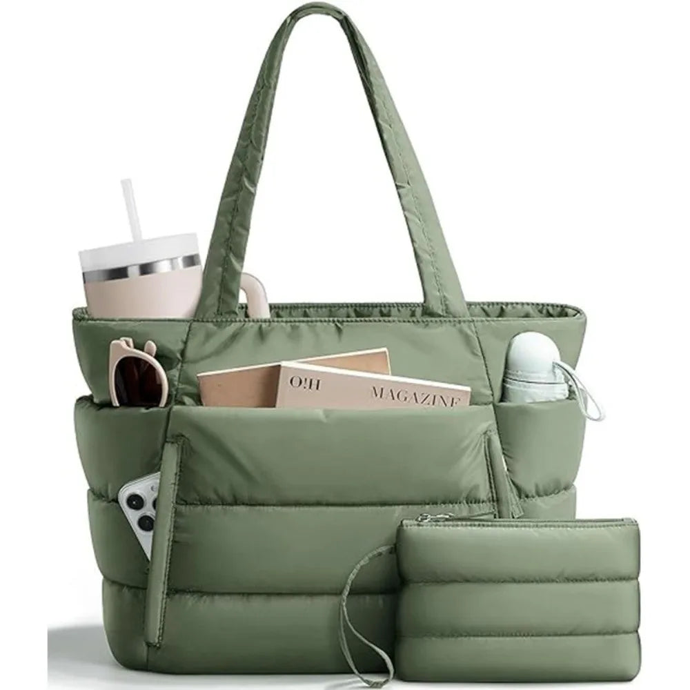 CarryAll Puffer Tote Bag